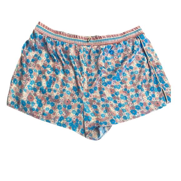 FREE PEOPLE INTIMATELY Pillow Talk Satin Pajama Shorts in Size XL - Picture 2 of 5